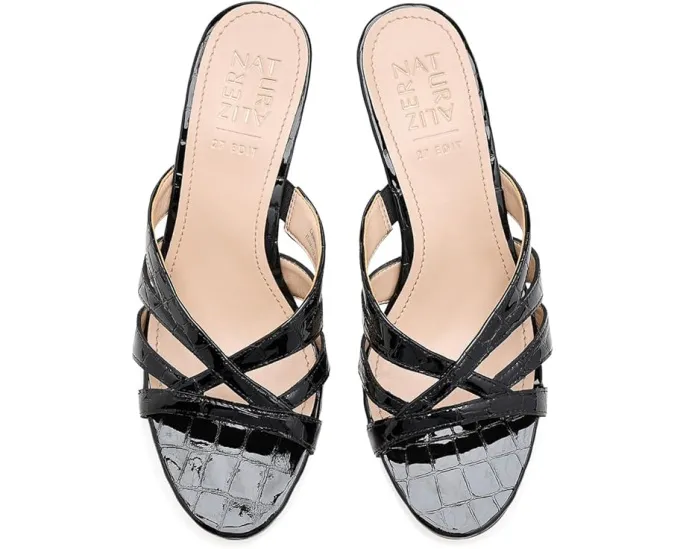 Сандалии Naturalizer 27 Edit Tuesday на шпильке с перекрестными ремешками