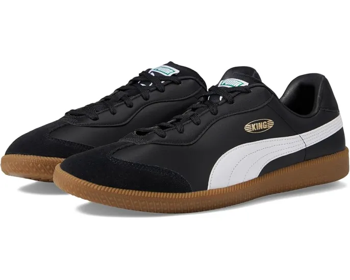 Puma King 21 футбольные бутсы для зала с кожаным верхом