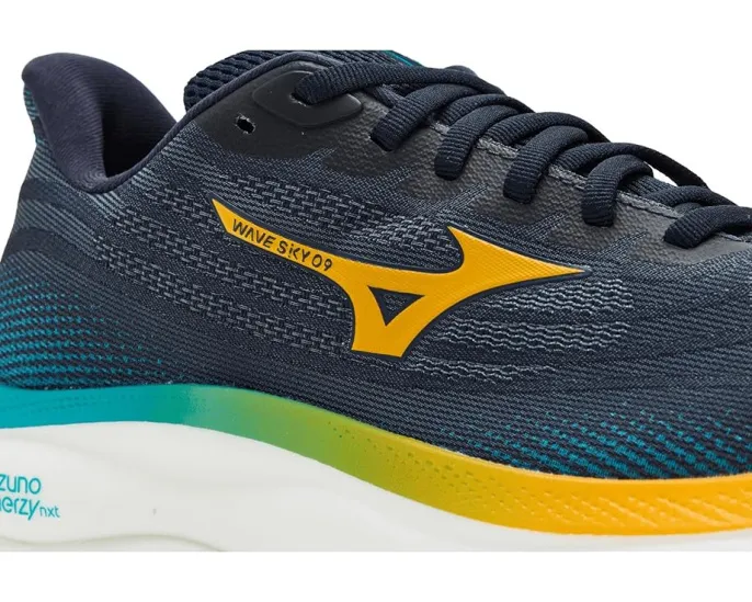 Mizuno Wave Sky 9 с технологией Foam Wave и Smooth Stretch Woven