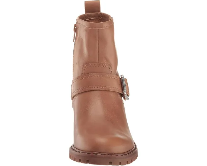 Ботинки Lucky Brand Kenadie с круглым носком на устойчивом каблуке и боковой молнией