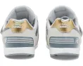 New Balance Kids 574 Bungee Lace первые кроссовки с липучкой