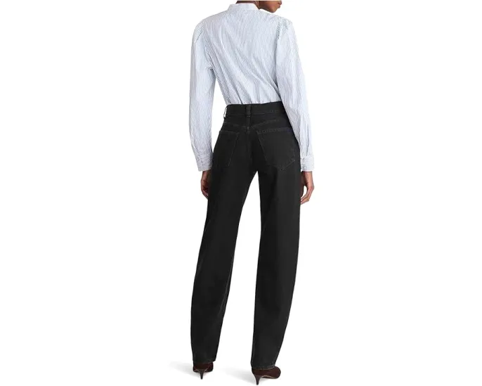 Джинсы Madewell Balloon Jean с высокой посадкой в цвете Black Frost