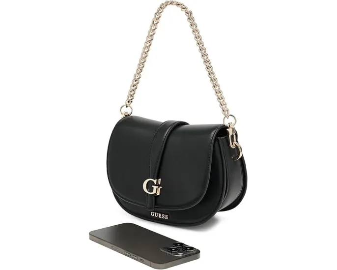 Мини-сумка через плечо Carrie Mini Flap с цепочкой GUESS