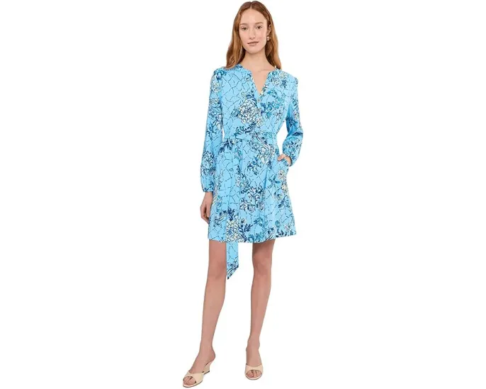 Платье Ensley с защитой UPF 50+ и поясом на талии Lilly Pulitzer
