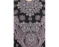 Платье Long Sleeve Mid Johnny Was с V-образным вырезом и сеткой