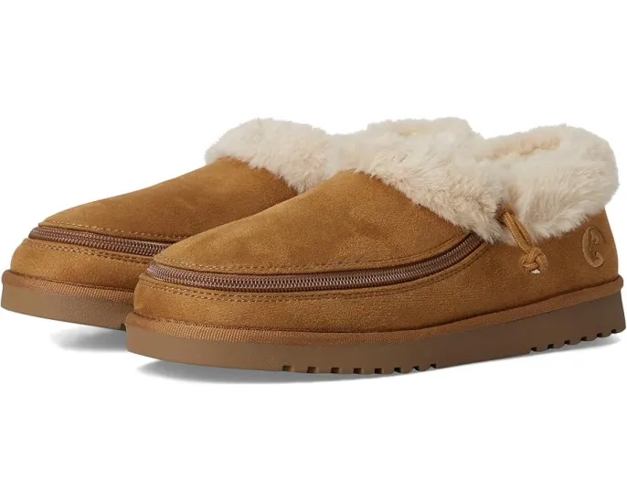 Уютные тапочки BILLY Cozy Slipper с искусственным мехом и молнией по всей длине