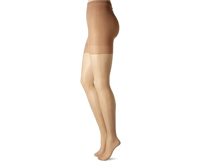 Колготки Hanes Curves Silky Sheer телесного цвета