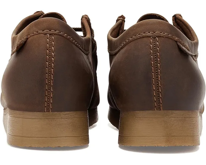 Обувь Clarks Wallaston Low из кожи с мокасиновым носком и подошвой крепового типа