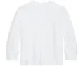 Футболка Cotton Jersey с длинным рукавом от Polo Ralph Lauren для малышей