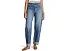 Джинсы Madewell Pieced Barrel с манжетами и широкими штанинами в цвете Mosby Wash