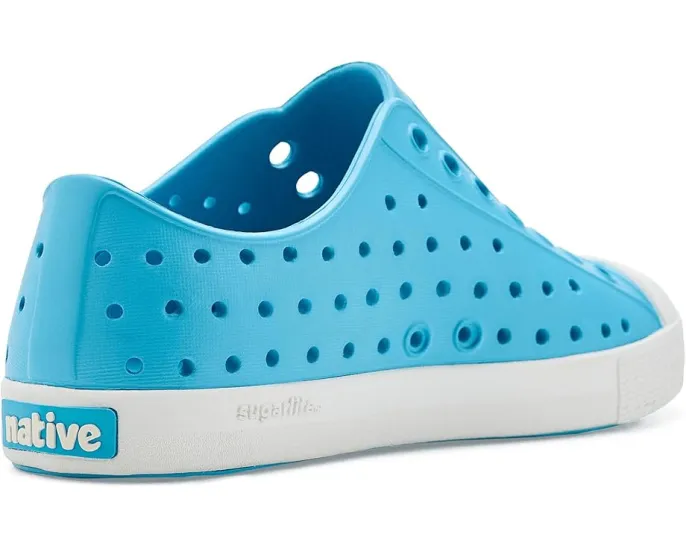 Детские слипоны Jefferson от Native Shoes с перфорацией и легкой подошвой EVA