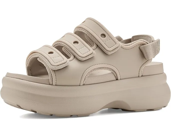Босоножки Crocs Soho Sport Platform на платформе с тремя ремешками
