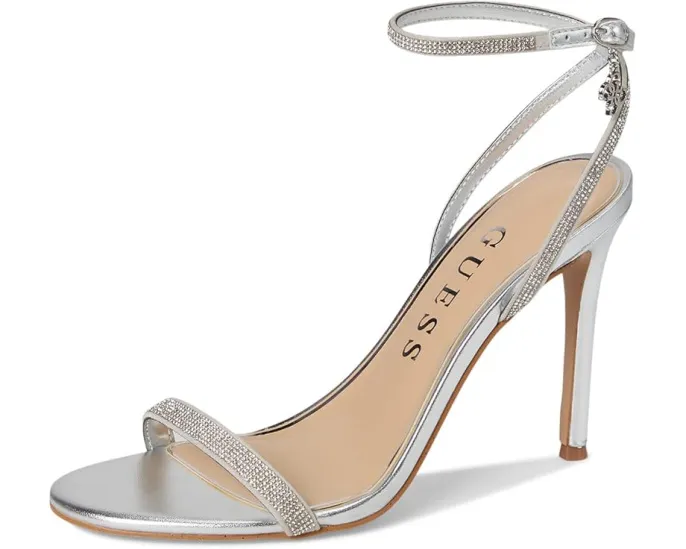 GUESS Сандалии Charmer на шпильке с подвеской и застежкой на пряжку