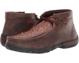 Twisted X WDM0081 мокасины для вождения с тиснением и бирюзовыми заклепками