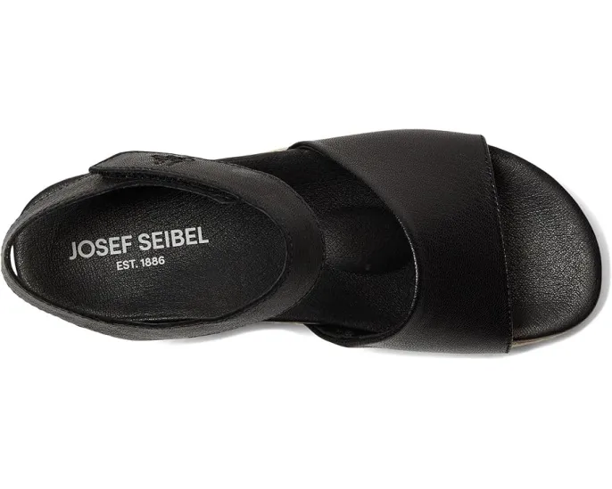 Josef Seibel босоножки Miranda 02 на танкетке из кожи