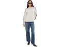 Свитер Faherty Heirloom Cotton Summit Pullover из органического хлопка с резинками