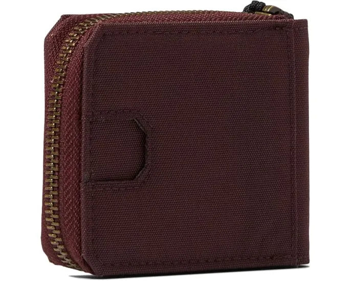 Carhartt нейлоновый кошелек на молнии Nylon Duck с отделением для карт