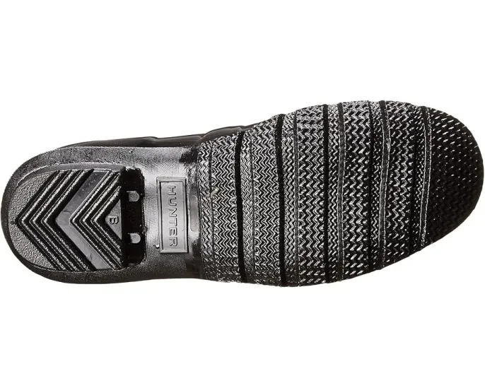 Резиновые сапоги Hunter Original Short Gloss укороченные с декором