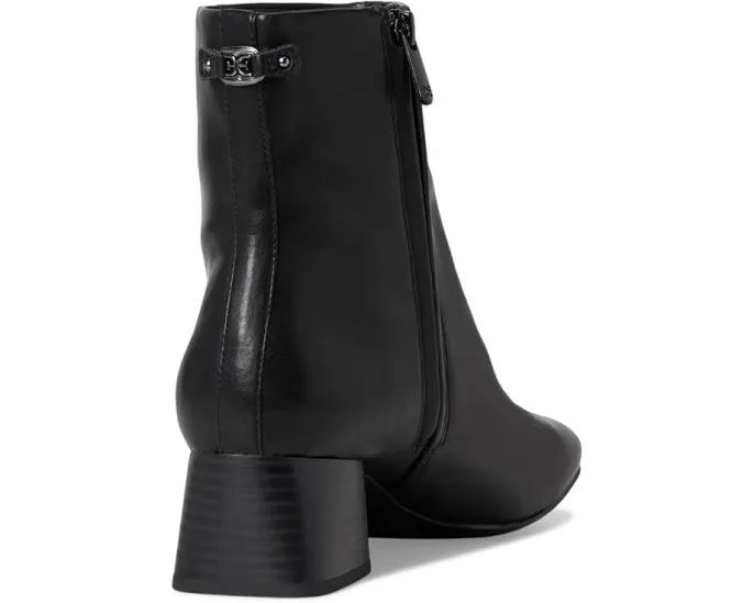 Ботильоны Sam Edelman Paige с квадратным носком и молнией сбоку
