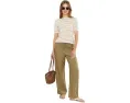 Футболка Petite Striped Stretch Cotton Boatneck Tee от Lauren Ralph Lauren