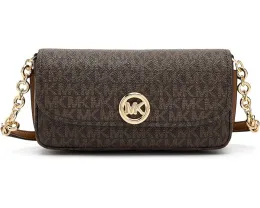 MICHAEL Michael Kors джинсовая сумка кроссбоди Nolita Small Flap Chain Crossbody