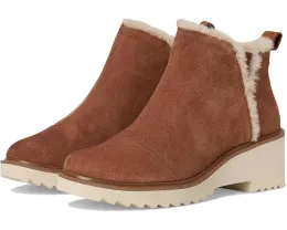 Ботинки TOMS Maude на платформе из замши с боковой молнией