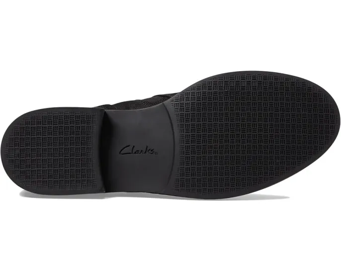 Туфли Clarks Camzin Pace с регулируемой застежкой молнией и кожаным верхом