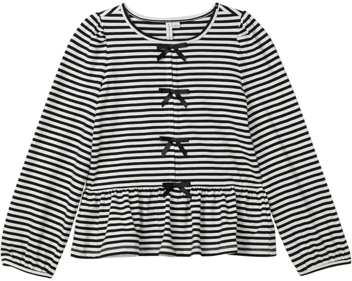 Блузка Janie and Jack в полоску с бантами для детей