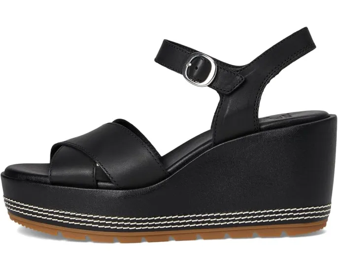 Сандалии SOREL Sunpeak Wedge на щиколотке с регулируемой застежкой