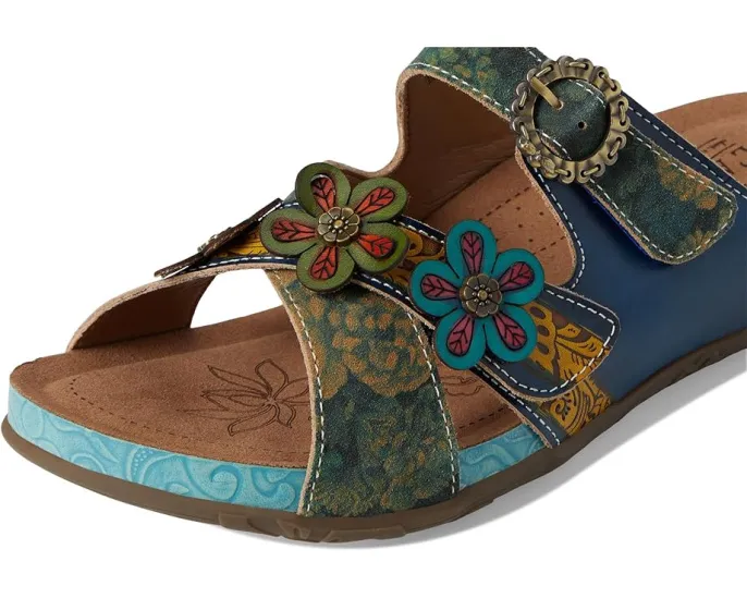 L'Artiste by Spring Step Сандалии Caelana с декоративной пряжкой и круглым носком