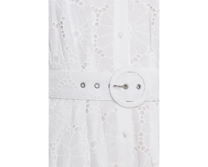 Платье Vince Camuto без рукавов с воротником и пуговицами