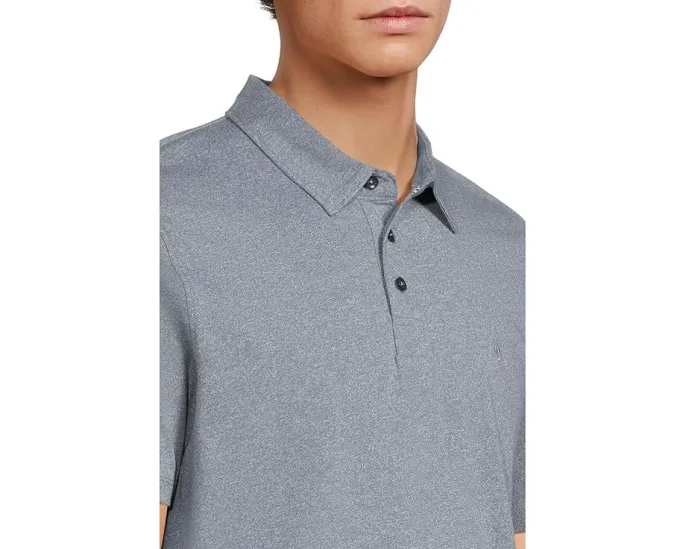Поло Volcom Wowzer Polo из мягкого хлопка с вышитым логотипом