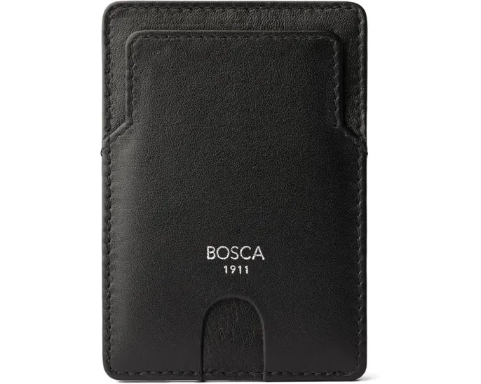 Тонкий картхолдер Bosca Nappa Vitello из итальянской кожи