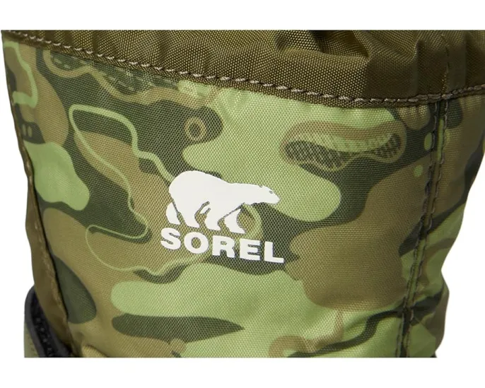 SOREL Детские зимние ботинки Childrens Flurry Print со съемной войлочной стелькой