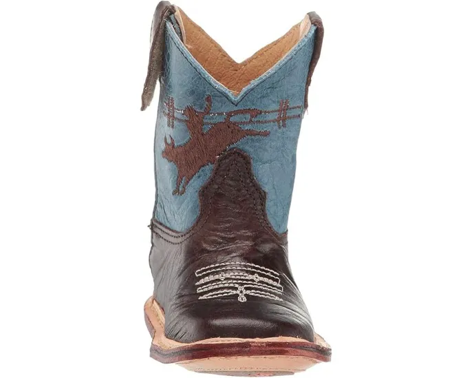 Детские ковбойские сапоги Roper Kids Cowbaby Bullrider с вышивкой быка