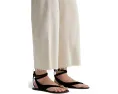 Джинсы AG Jeans Saige Wide Leg с завышенной талией из Opal Stone