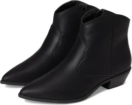 Ботинки Journee Collection Taliah с острым носком и кубинским каблуком на молнии