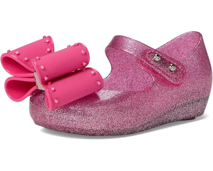 Mini Melissa балетки Ultragirl Classic Bow для детей с декоративным бантом