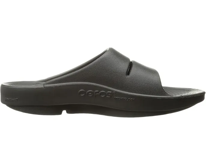 Сандалии-слипоны OOFOS OOahh Slide с технологией OOfoam