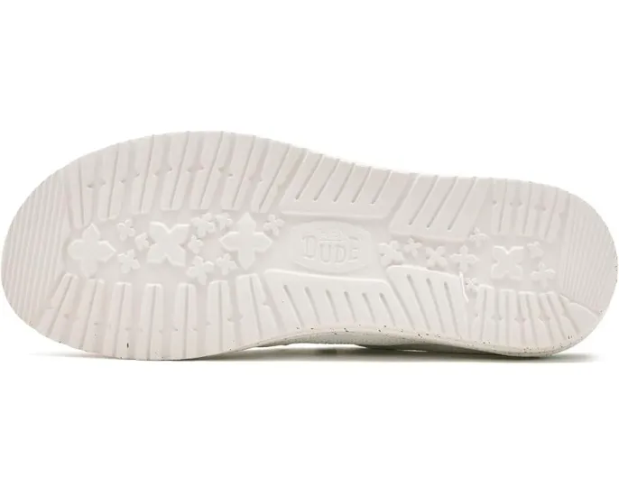 Слипоны Hey Dude Wally Slip Shamrock с текстильно-синтетическим верхом