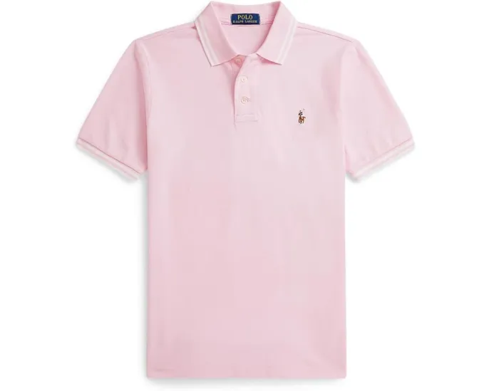 Polo Ralph Lauren детская рубашка поло Oxford Mesh с контрастными полосами