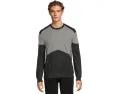 Свитер Armani Exchange из шерстяной смеси с цветными блоками