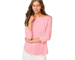 Топ Key West с рукавом 3/4 и лодочкой от Lilly Pulitzer