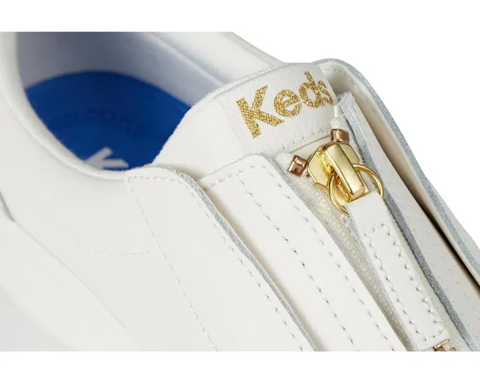 Keds Pursuit минималистичные кроссовки на молнии с кожаным верхом