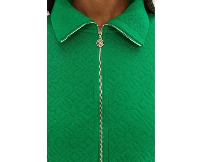 Куртка Eleni на молнии с капюшоном и карманами Lilly Pulitzer