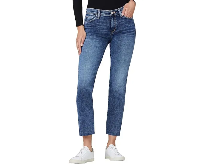 Джинсы Hudson Nico Mid Rise Straight Ankle в цвете Journey Home