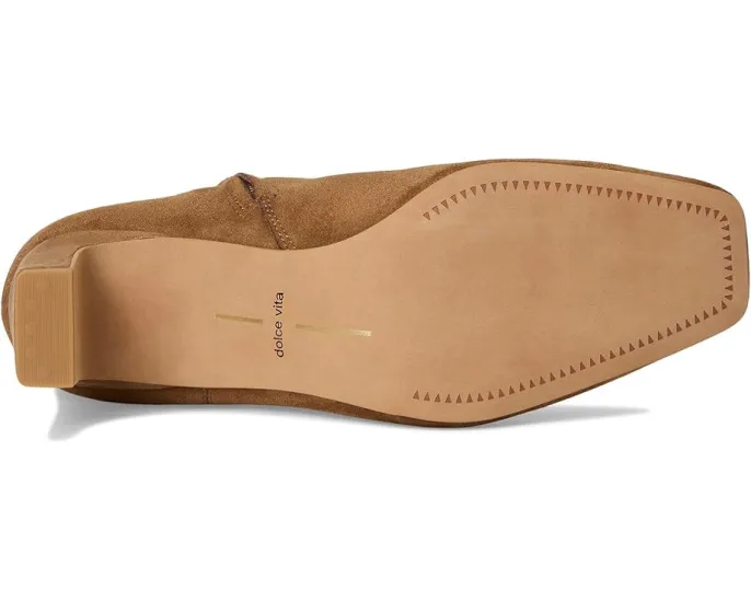 Сапоги Roan до середины икры от Dolce Vita с замшевым верхом и квадратным носком