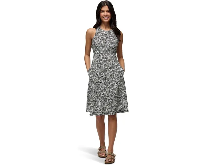Летнее платье Prana Jewel Lake с защитой UPF 30+ и встроенным бюстгальтером