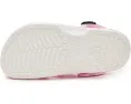 Кроксы Crocs Kids Disney Микки Маус с розовым бантом и стразами