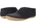 Войлочные тапочки Glerups Wool Shoe с кожаной подошвой и влагоотводящими свойствами